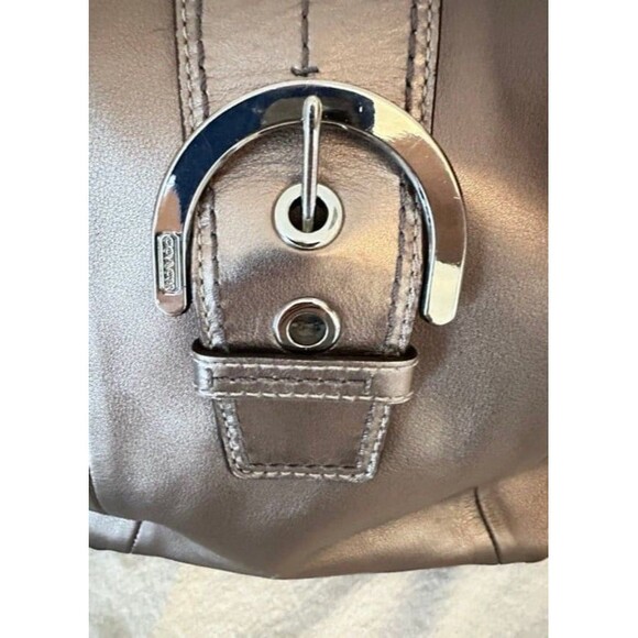 Coach Soho Metallic Bronze Handbag - Picture 10 of 11